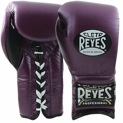 Cleto Reyes Traditional lace Sparring gloves – Purple