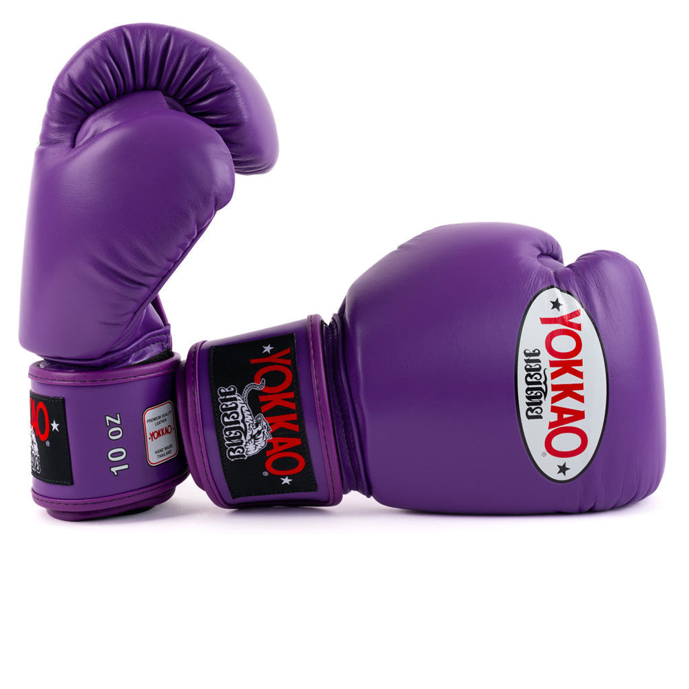 MATRIX FLASH PURPLE BOXING GLOVES YOKKAO