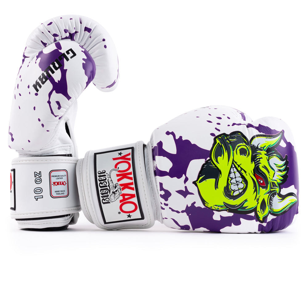 ANGRY BULL BOXING GLOVES YOKKAO