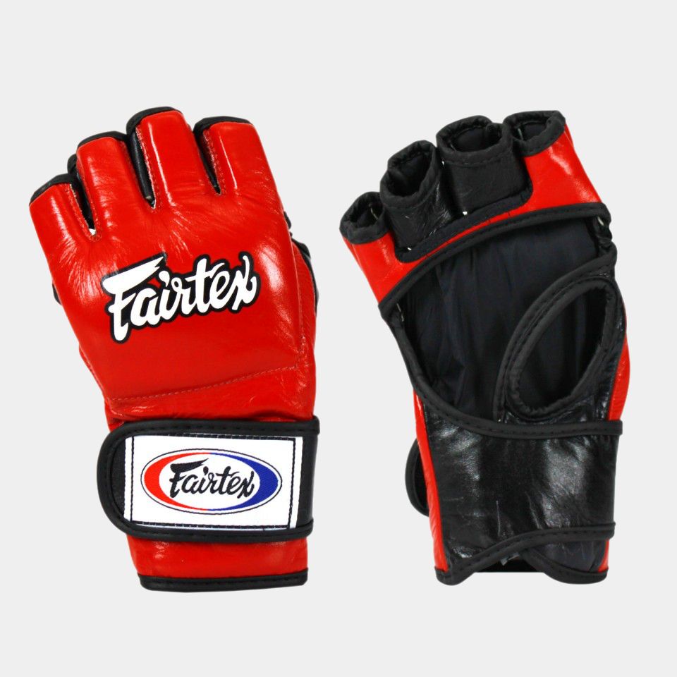 FAIRTEX ULTIMATE MMA GLOVES - RED