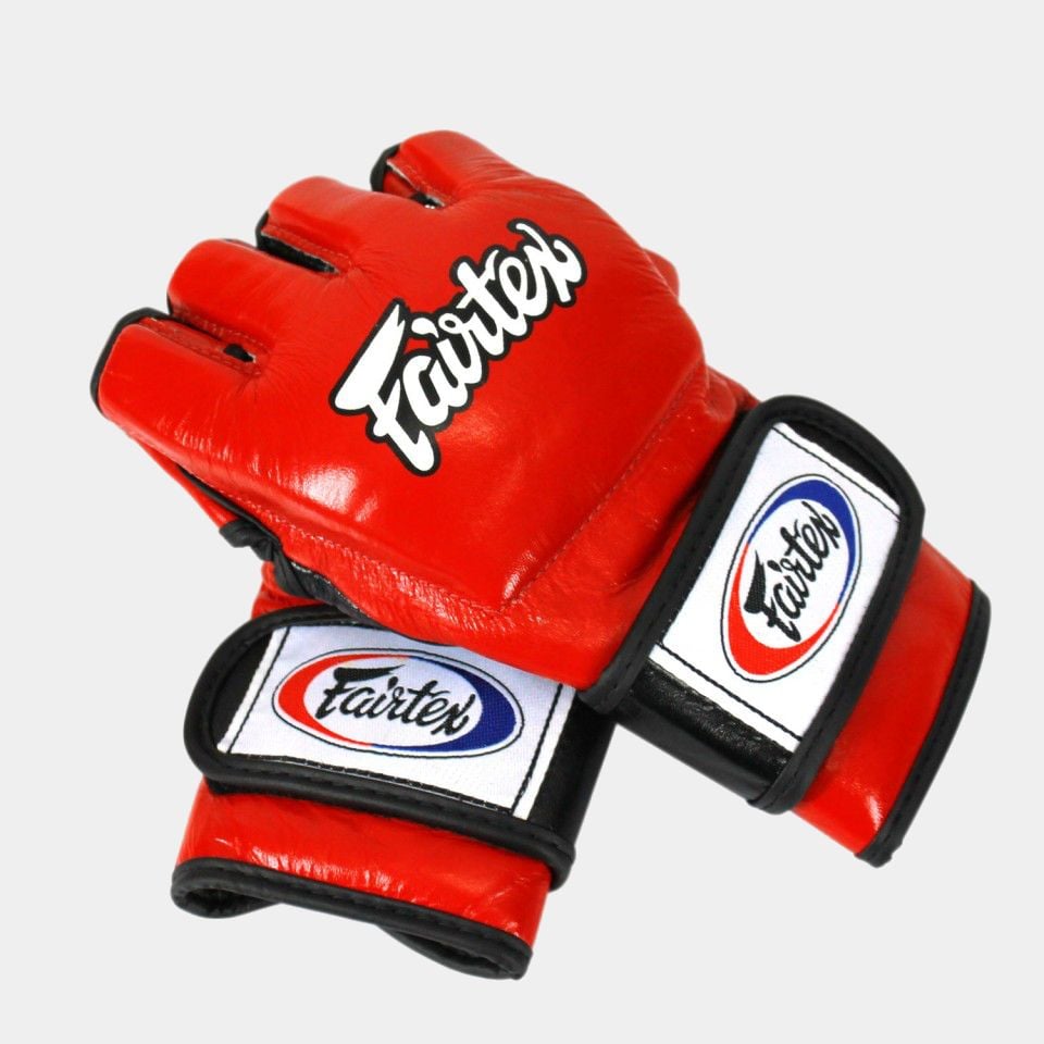 FAIRTEX ULTIMATE MMA GLOVES - RED