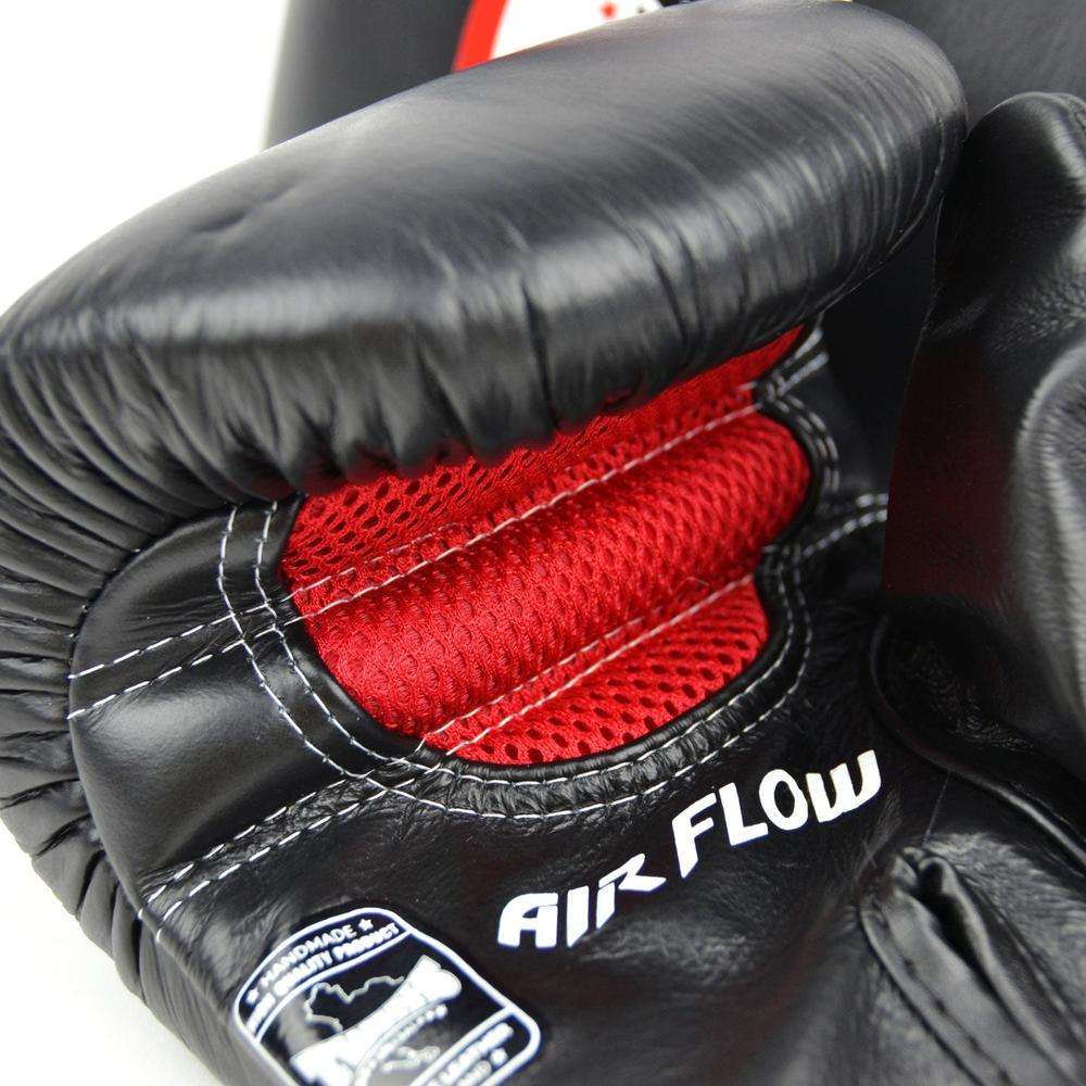 TWINS AIR FLOW BAG GLOVES BLACK AND RED