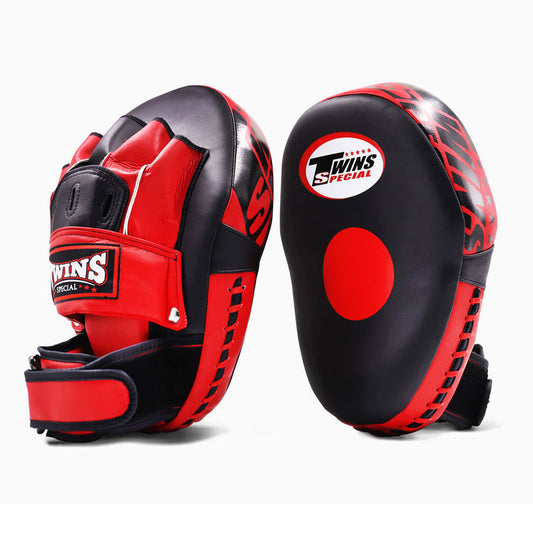 PMS28 Twins Special Microfibre Focus Mitts Black-Red