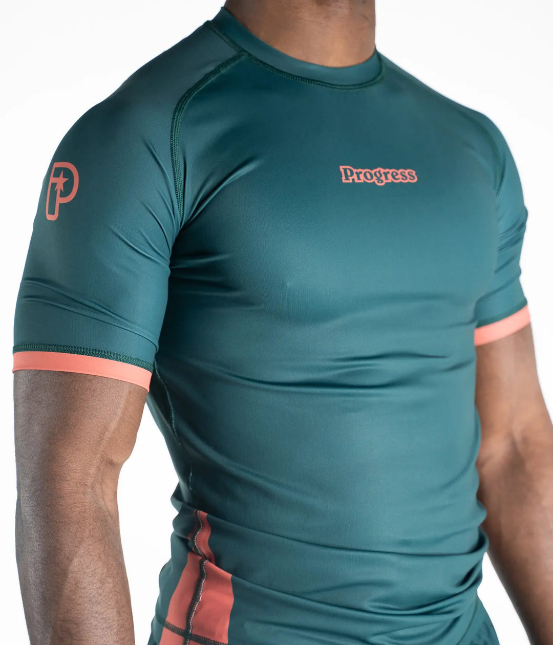 Progress Academy + Deep Forest Green Rashguard