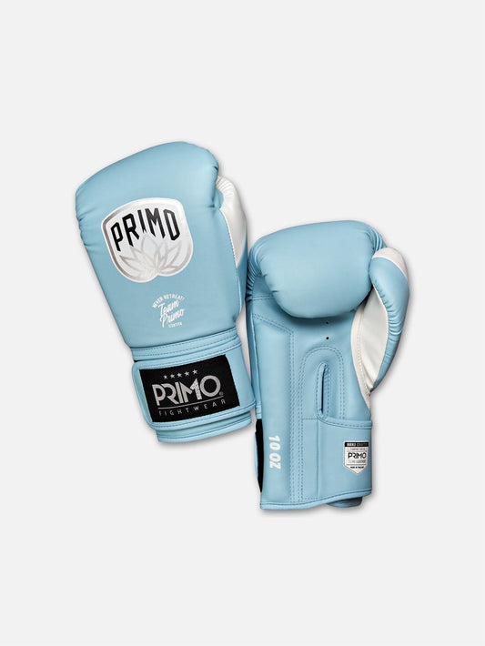 Primo Emblem 2.0 Semi Leather Boxing Glove - Arctic Blue