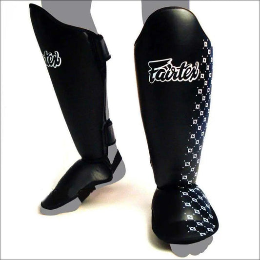 Fairtex Muay Thai Shin Pads - Black