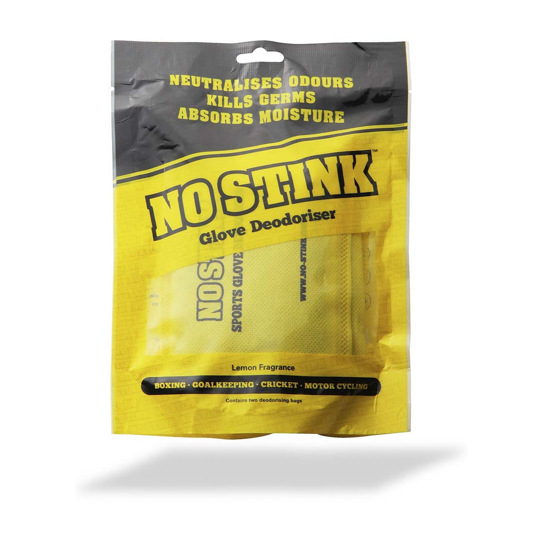 Yellow No Stink Sports Glove Deodoriser